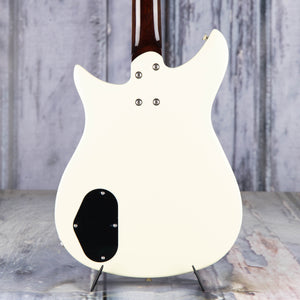 Gretsch Electromatic CVT Bass Double-Cut Electric Bass Guitar, Vintage White, back closeup