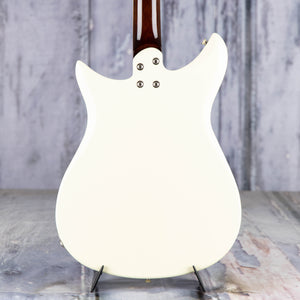 Gretsch Electromatic CVT Double-Cut W/ Wraparound Tailpiece Electric Guitar, Vintage White, back closeup