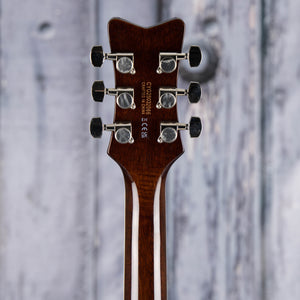 Gretsch Electromatic CVT Double-Cut W/ Wraparound Tailpiece Electric Guitar, Vintage White, back headstock