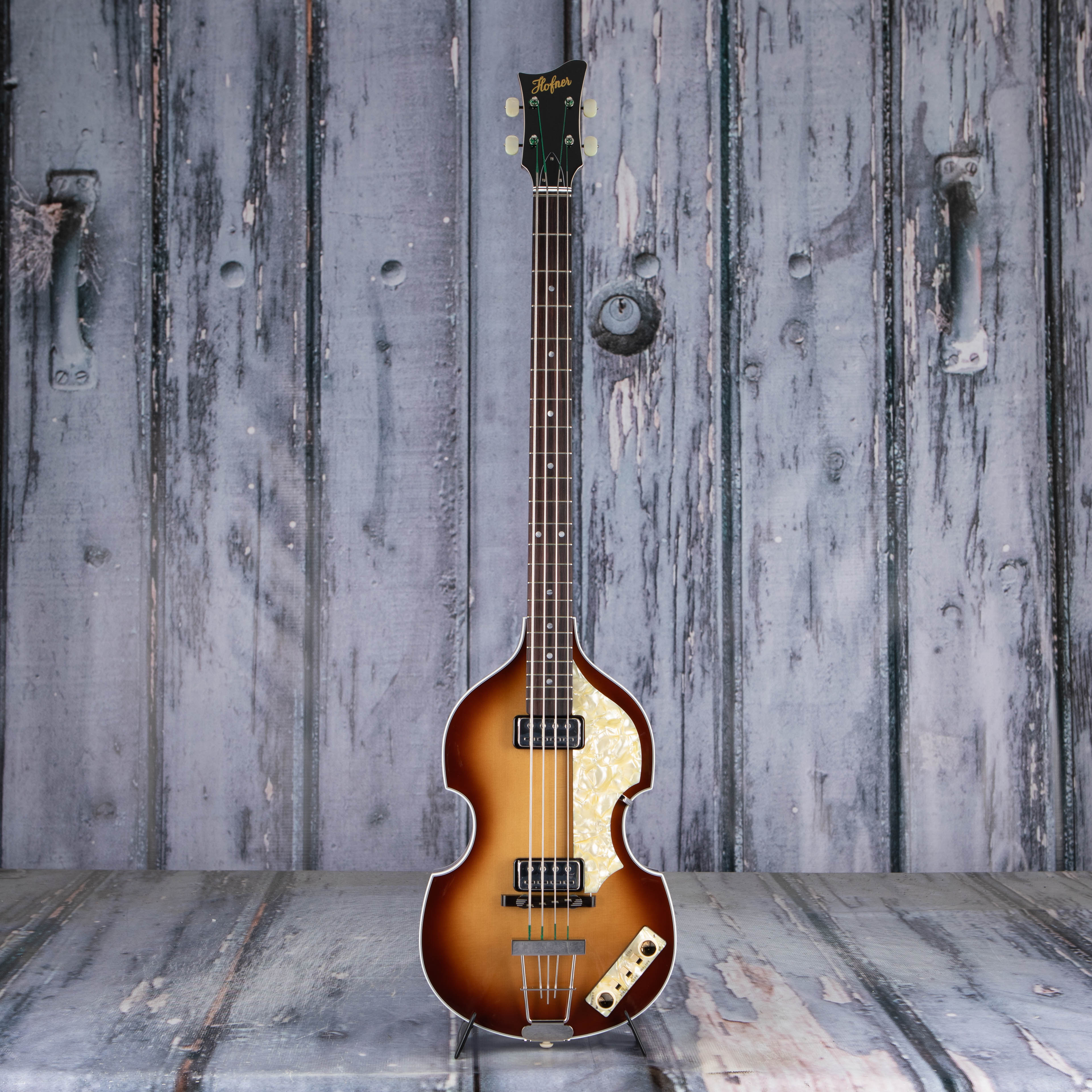 Höfner HOF-H500/1-62-O Limited Edition 1962 Reissue Violin Bass Guitar, Sunburst, front