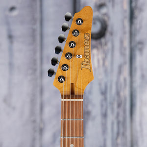 Ibanez AZ24S1F Electric Guitar, Violin Sunburst, front headstock