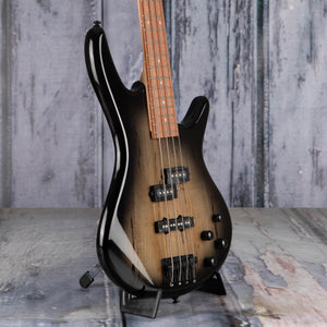 Ibanez GSR200SM Electric Bass Guitar, Natural Gray Burst, angle