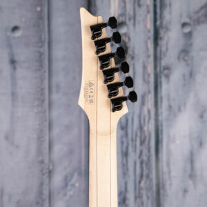 Ibanez Genesis Collection RG550 Electric Guitar, Black, back headstock