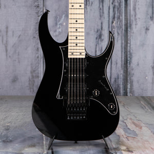 Ibanez Genesis Collection RG550 Electric Guitar, Black, front closeup