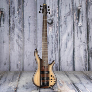 Ibanez Premium SR1346B 6-String Electric Bass Guitar, Dual Shadow Burst Flat, front