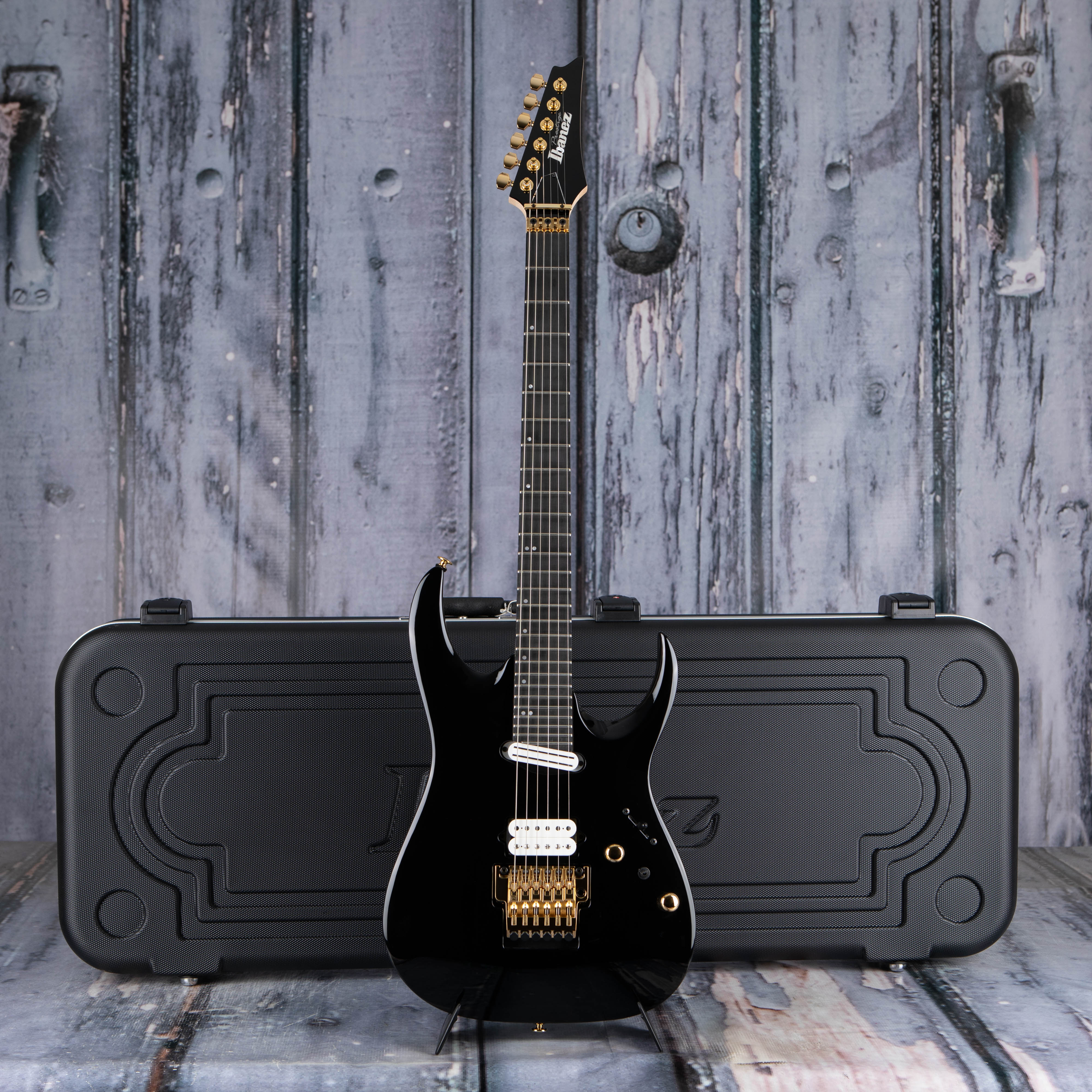 Ibanez Prestige RGA622XH Electric Guitar, Black, case