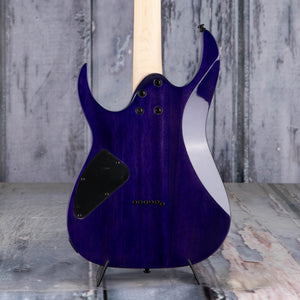 Ibanez RG421QM Electric Guitar, Cerulean Blue Burst, back closeup