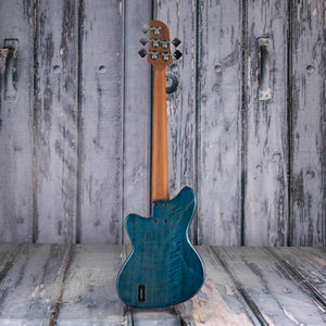 Ibanez Talman TMB405TA 5-String Electric Bass Guitar, Cosmic Blue Starburst, back