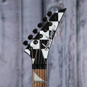 Jackson X Series Soloist SLX DX Electric Guitar, Checkered Past, front headstock