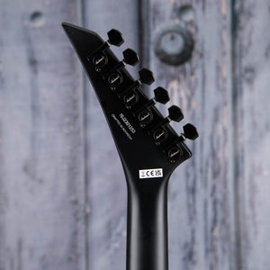 Jackson X Series Soloist SLX DX Electric Guitar, Checkered Past, back headstock