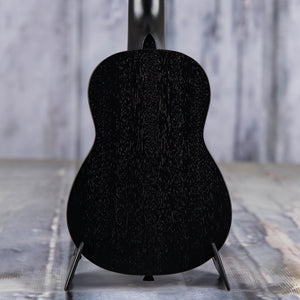 Kala KA-15S Soprano Ukulele, Black Satin, back closeup