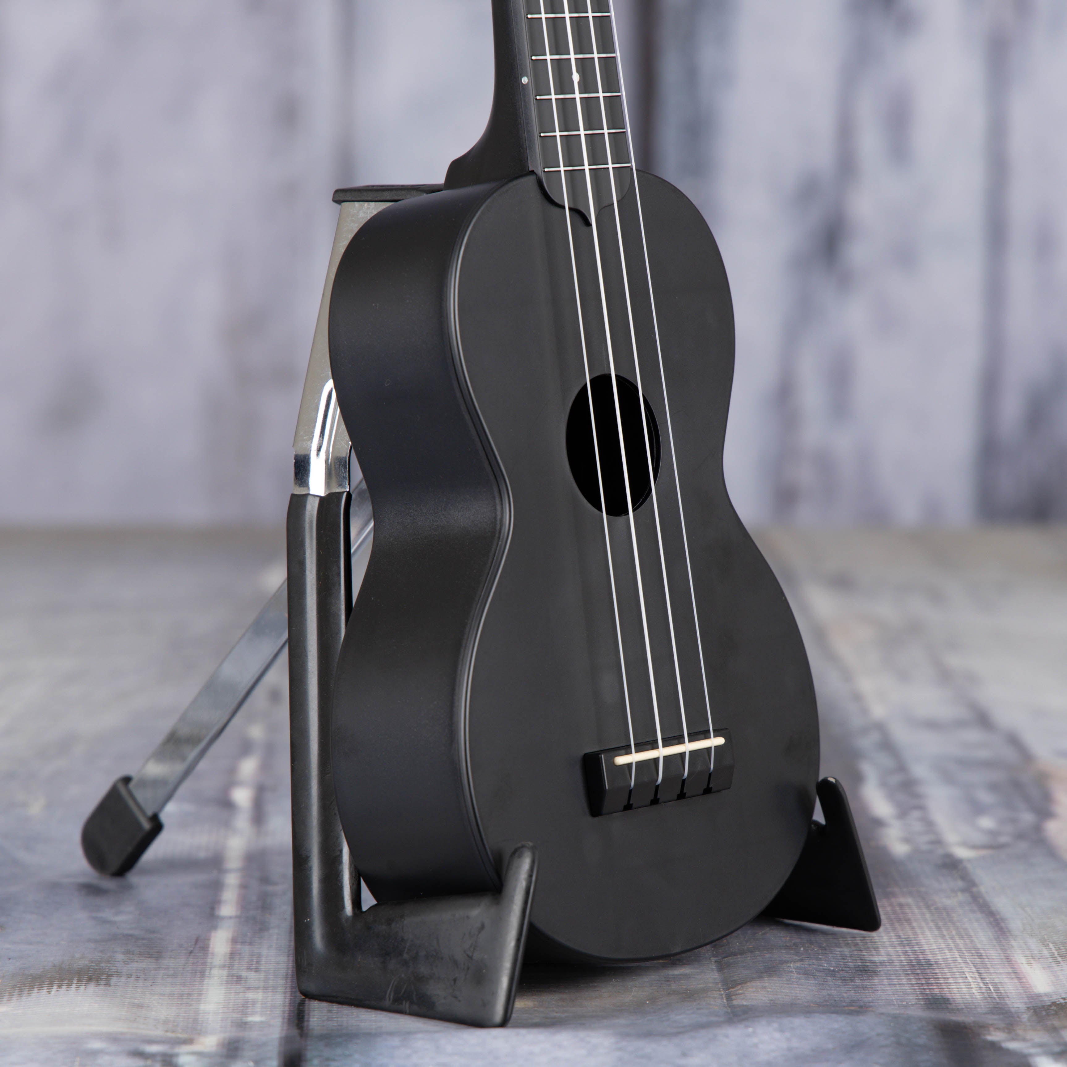 Kala LTP-SCC Learn To Play Color Chord Ukulele, Black, angle