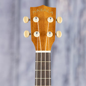 Kala MK-C Makala Concert Ukulele, Natural, front headstock