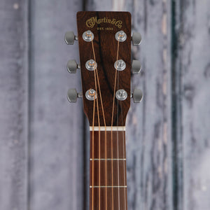 Martin 0-X2E Spruce/Cocobolo Acoustic/Electric Guitar, Natural, front headstock