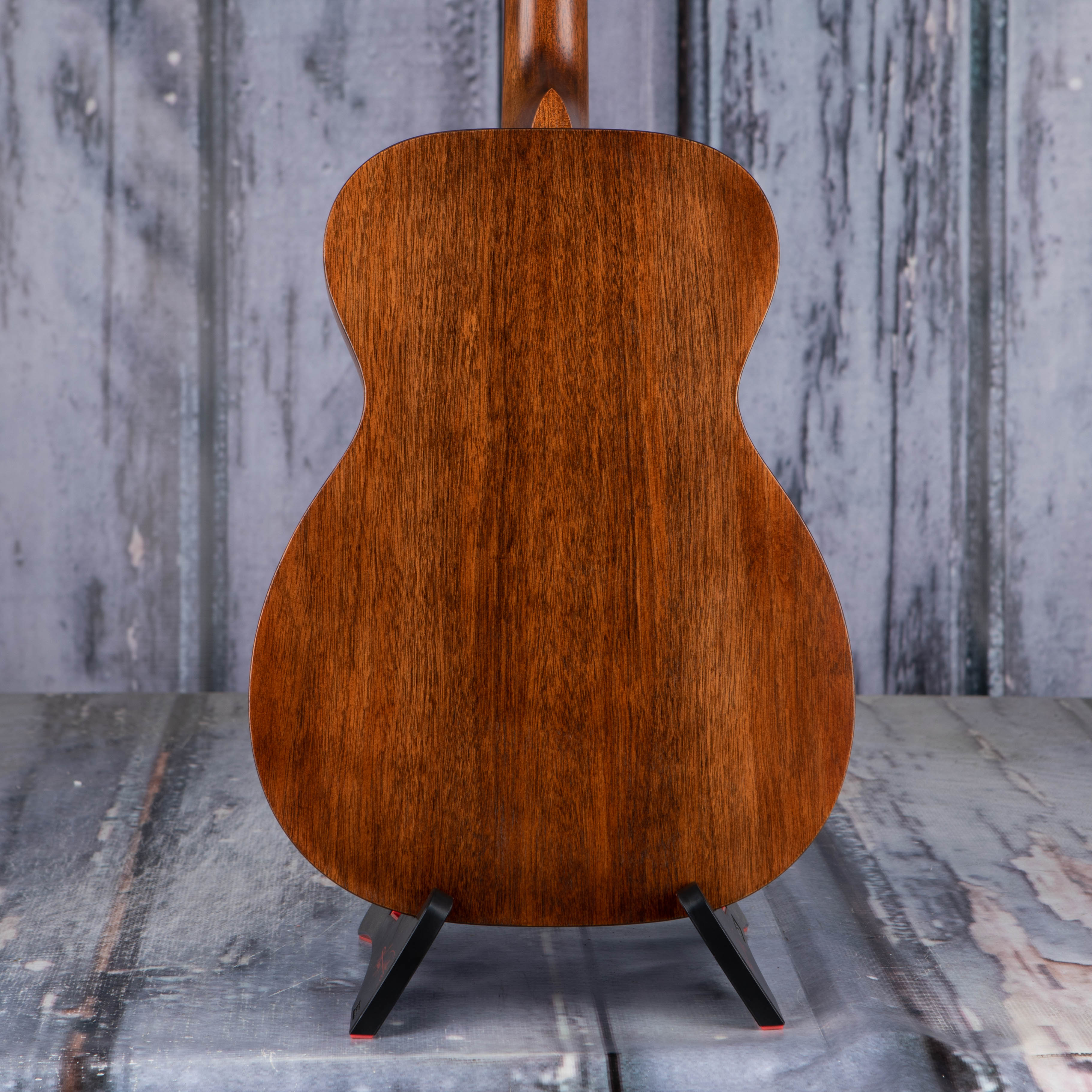 Martin 00-15M Acoustic Guitar, Dark Mahogany, back closeup