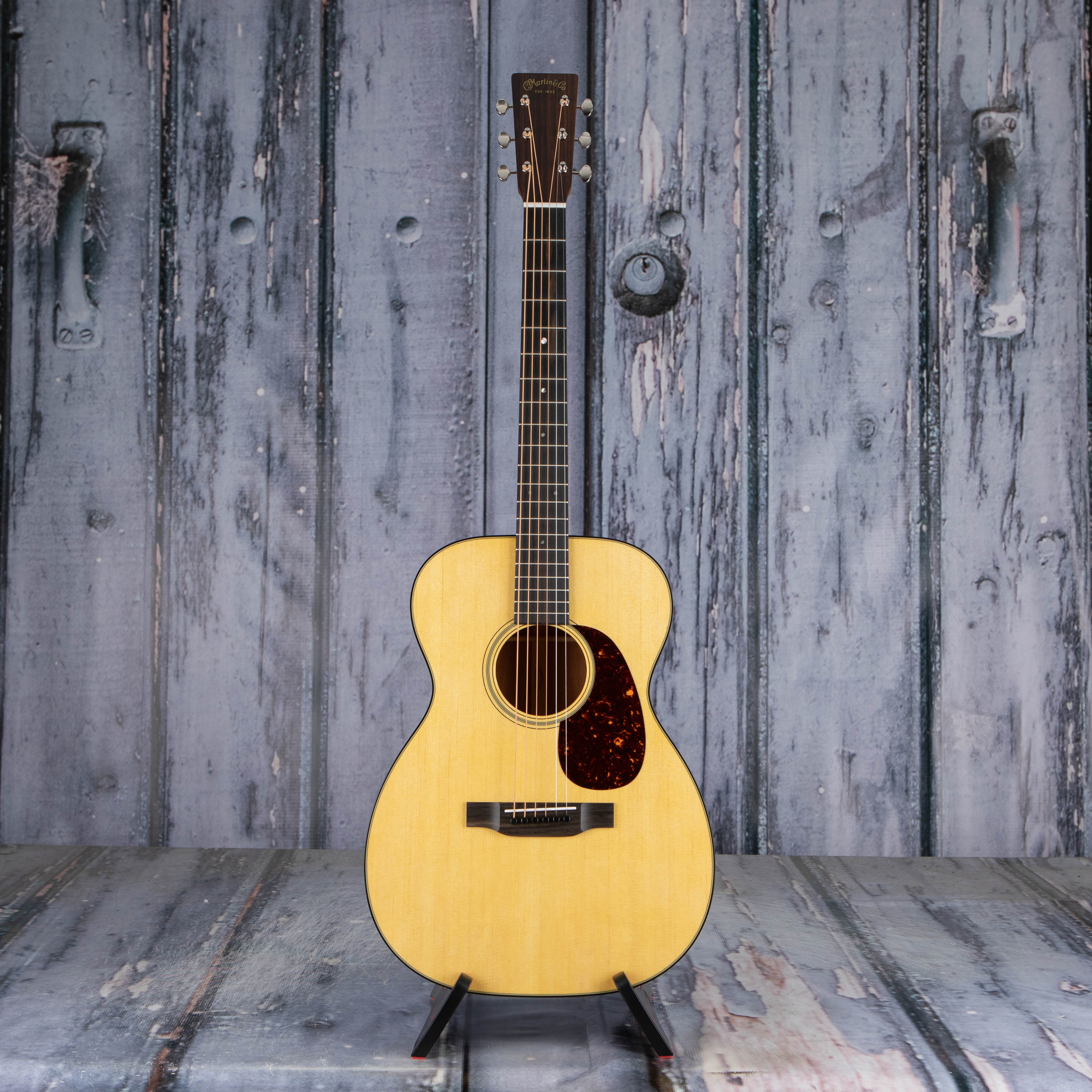 Martin 00-18 Acoustic Guitar, Natural, front