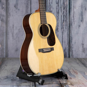 Martin 00-28 Acoustic Guitar, Natural, angle