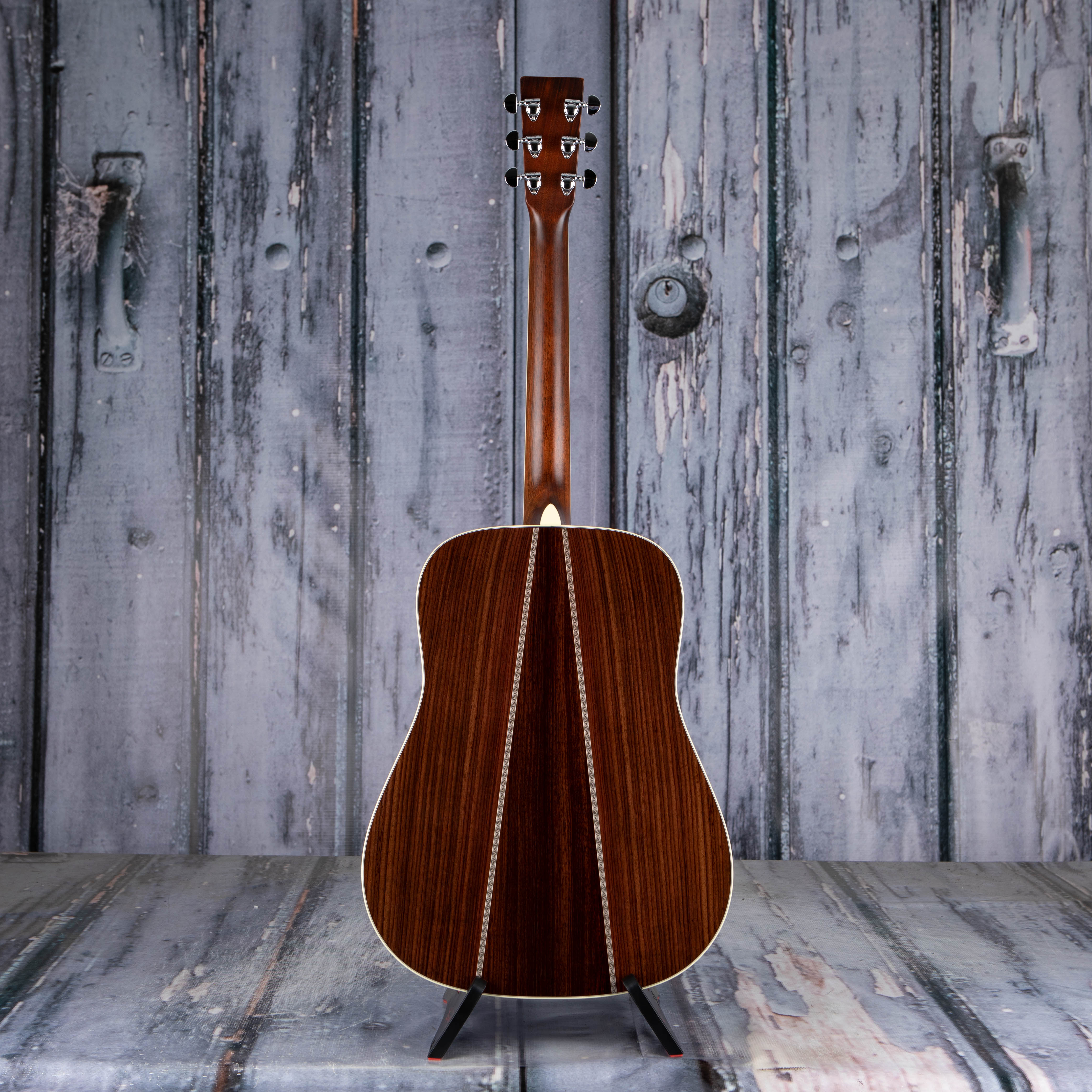 Martin HD-35 Left-Handed Acoustic Guitar, Natural, back