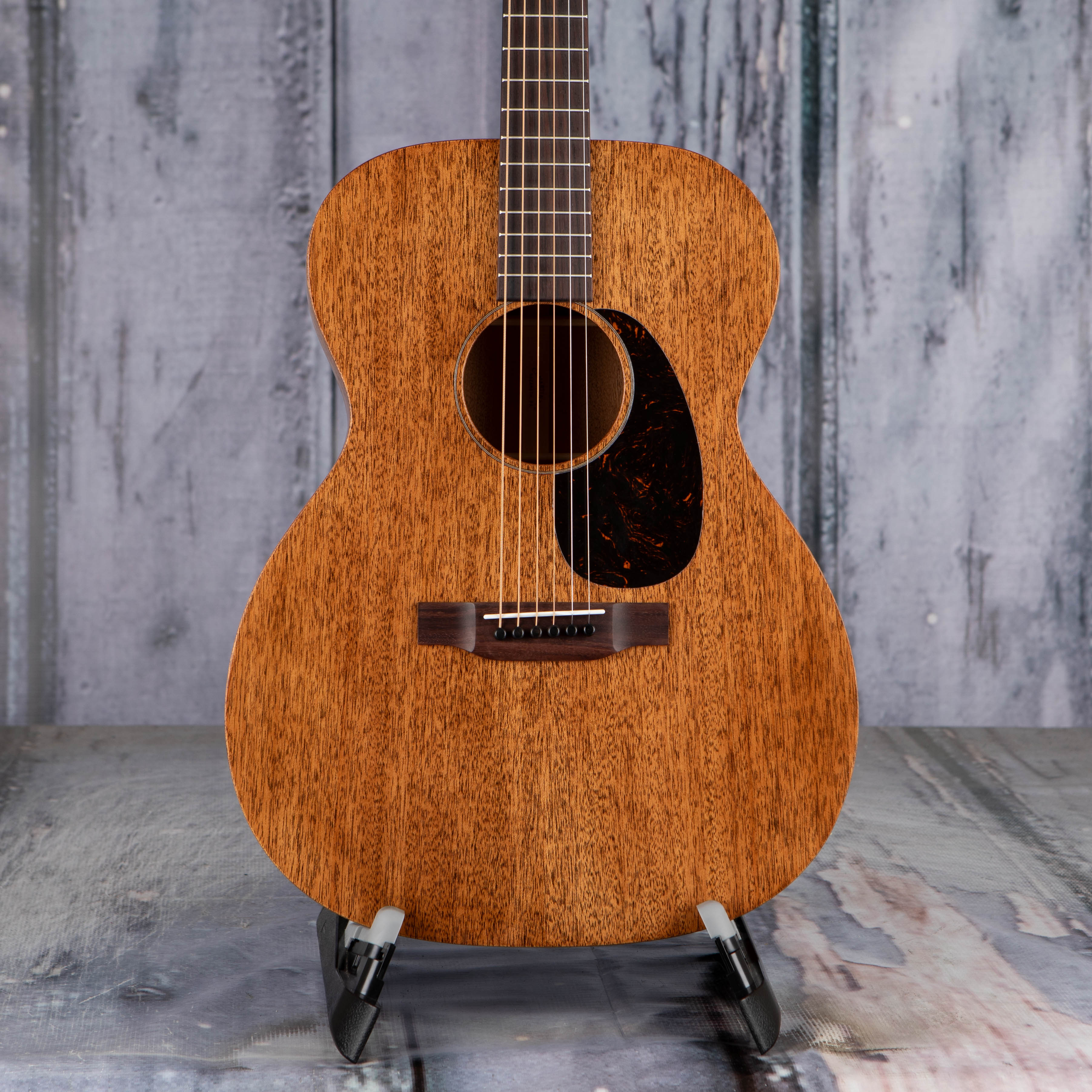 Martin 000-15M Acoustic Guitar, Natural, front closeup