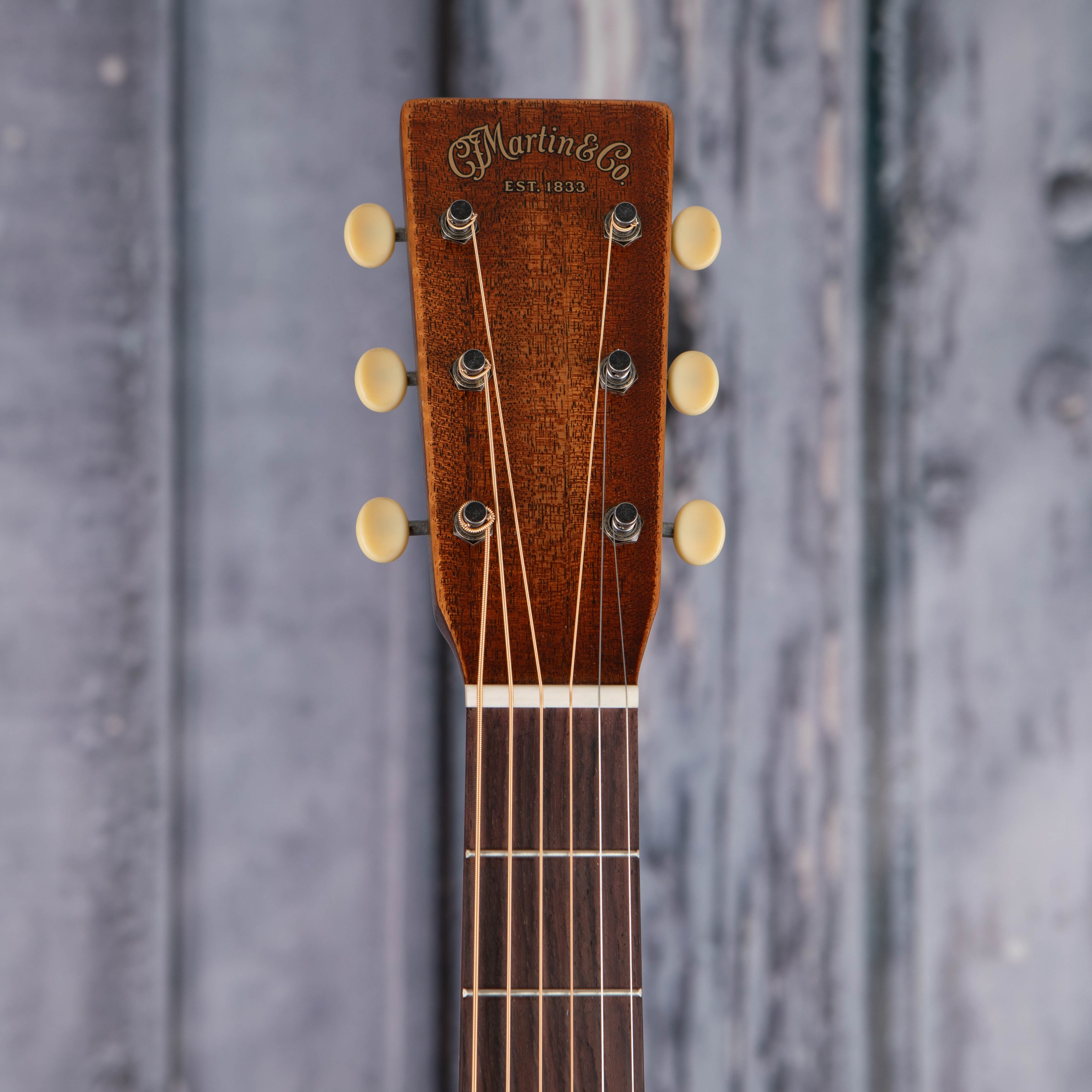 Martin 000-15M StreetMaster Acoustic Guitar, Mahogany Burst, front headstock