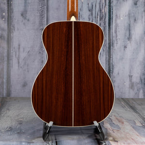 Martin 000-42 Guitar, Natural, back closeup