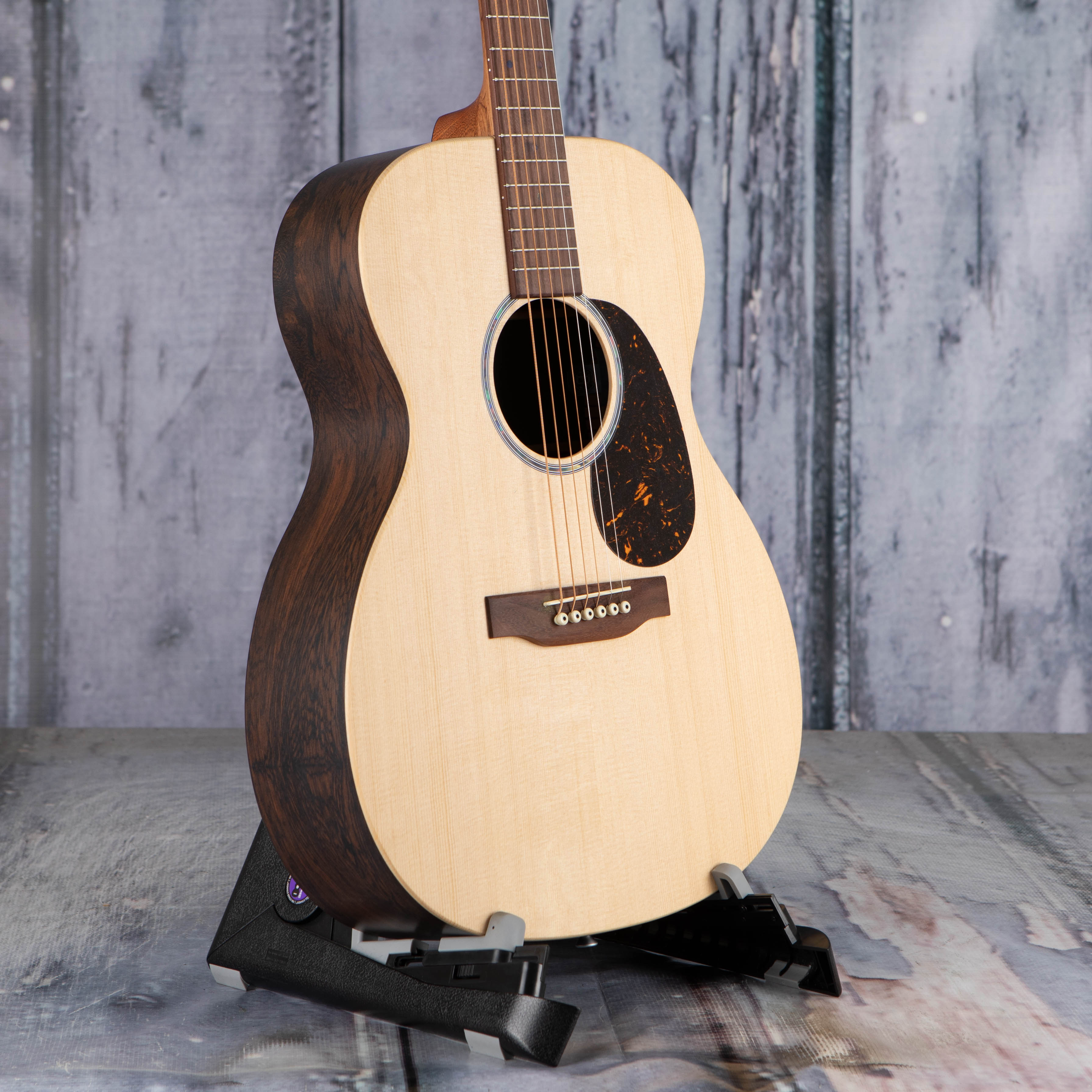 Martin 000-X2E Brazilian Acoustic/Electric Guitar, Natural, angle