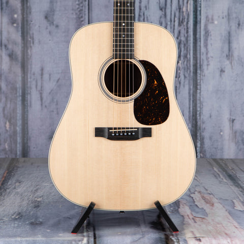 Martin D-16E Rosewood Acoustic/Electric Guitar, Natural, front closeup