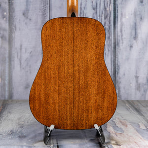 Martin D-18 Acoustic Guitar, Natural, back closeup