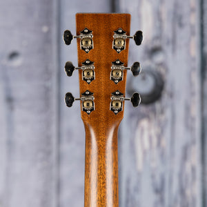 Martin D-18 Acoustic Guitar, Natural, back headstock