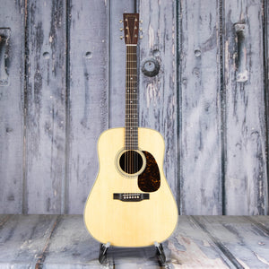 Martin D-28 Standard Acoustic Guitar, Natural, front