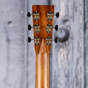 Martin D-28 Standard Acoustic Guitar, Natural, back headstock