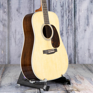 Martin D-35 Acoustic Guitar, Natural, angle