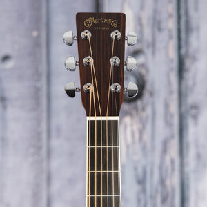 Martin D-35 Acoustic Guitar, Natural, front headstock