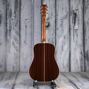 Martin D-45 Acoustic Guitar, Natural, back