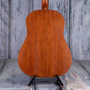 Martin DSS-17 Acoustic Guitar, Whiskey Sunset, back closeup