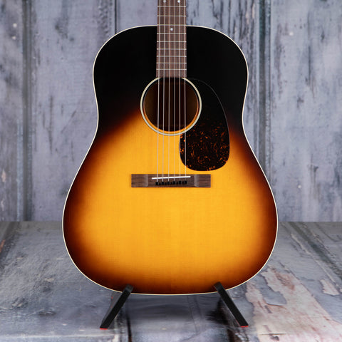 Martin DSS-17 Acoustic Guitar, Whiskey Sunset, front closeup