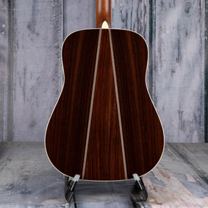 Martin HD-35 Acoustic Guitar, Natural, back closeup