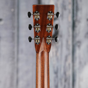 Martin OM-28 Acoustic Guitar, Natural, back headstock