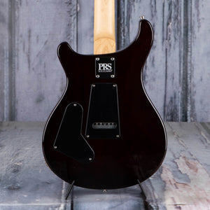 Paul Reed Smith CE 24 Semi-Hollowbody Guitar, Black Amber, back closeup