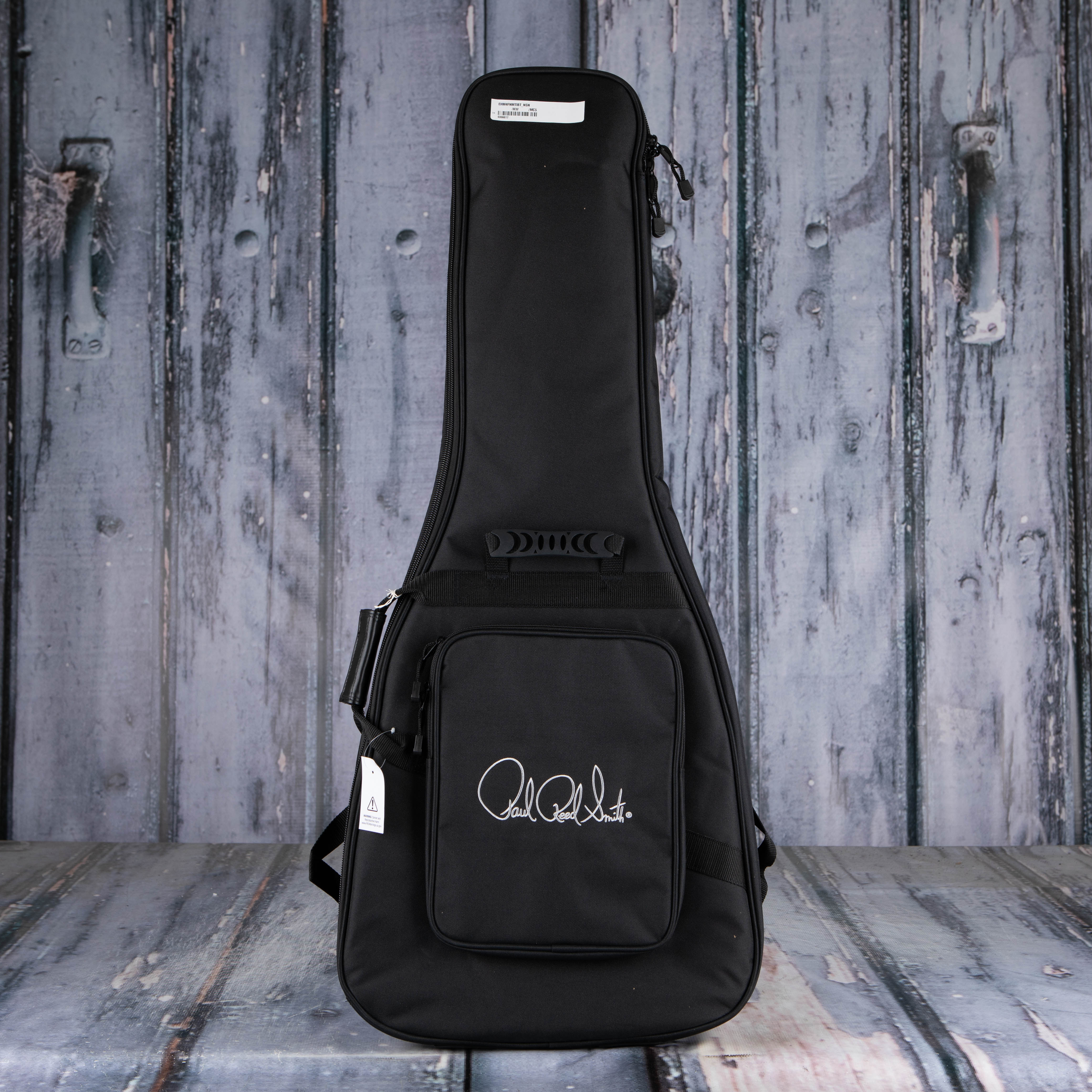 Paul Reed Smith CE 24 Semi-Hollowbody Guitar, Black Amber, bag