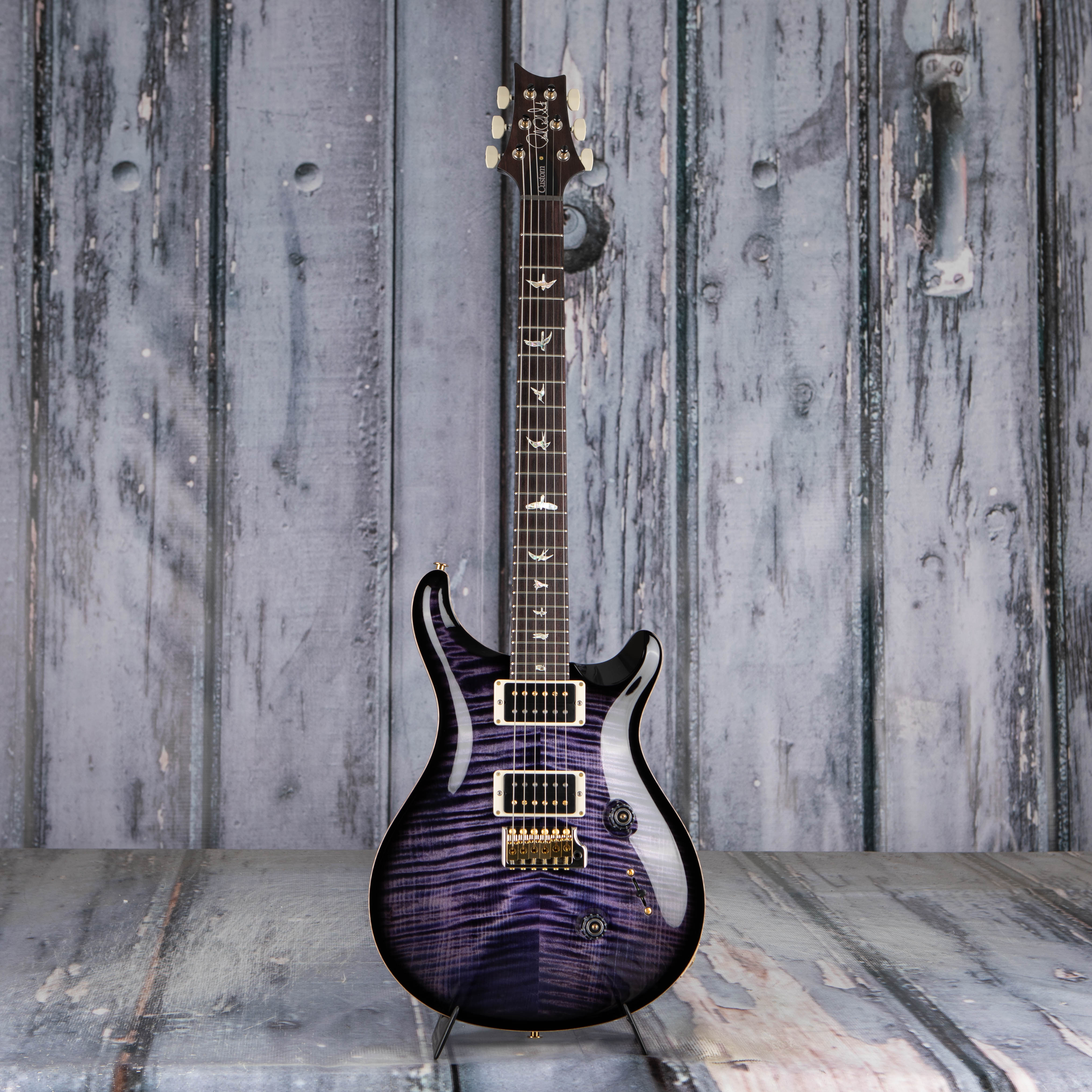 Paul Reed Smith Custom 24 10-Top Electric Guitar, Purple Mist, front