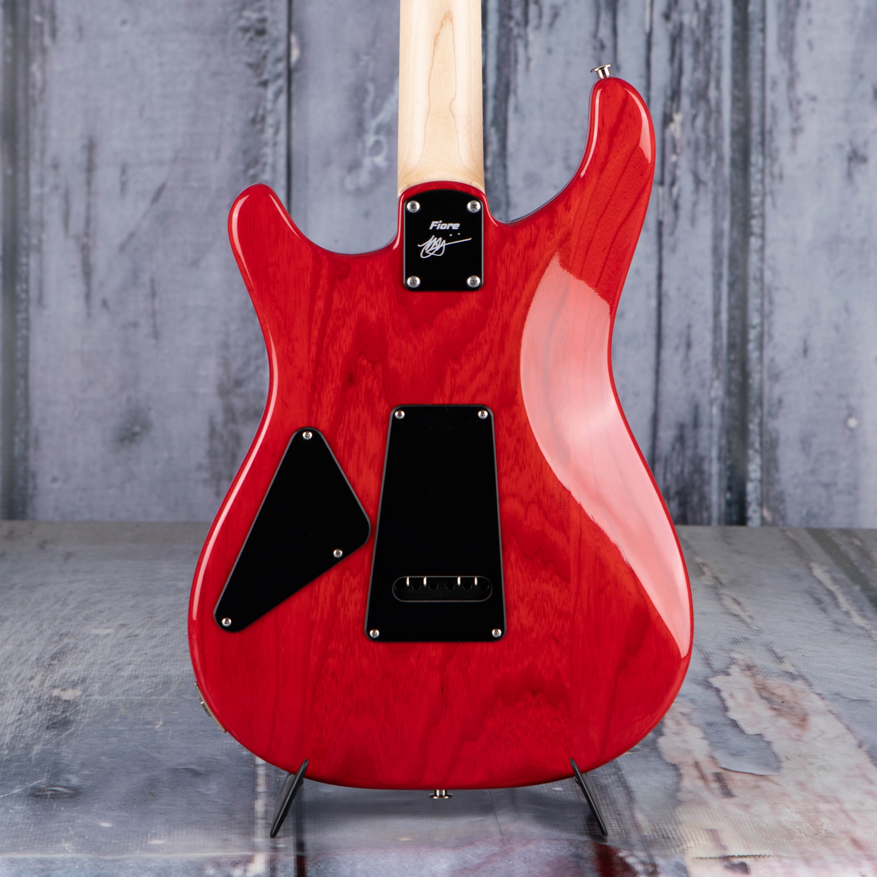 Paul Reed Smith Fiore Electric Guitar, Amaryllis, back closeup