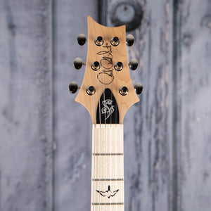 Paul Reed Smith Fiore Electric Guitar, Black Iris, front headstock