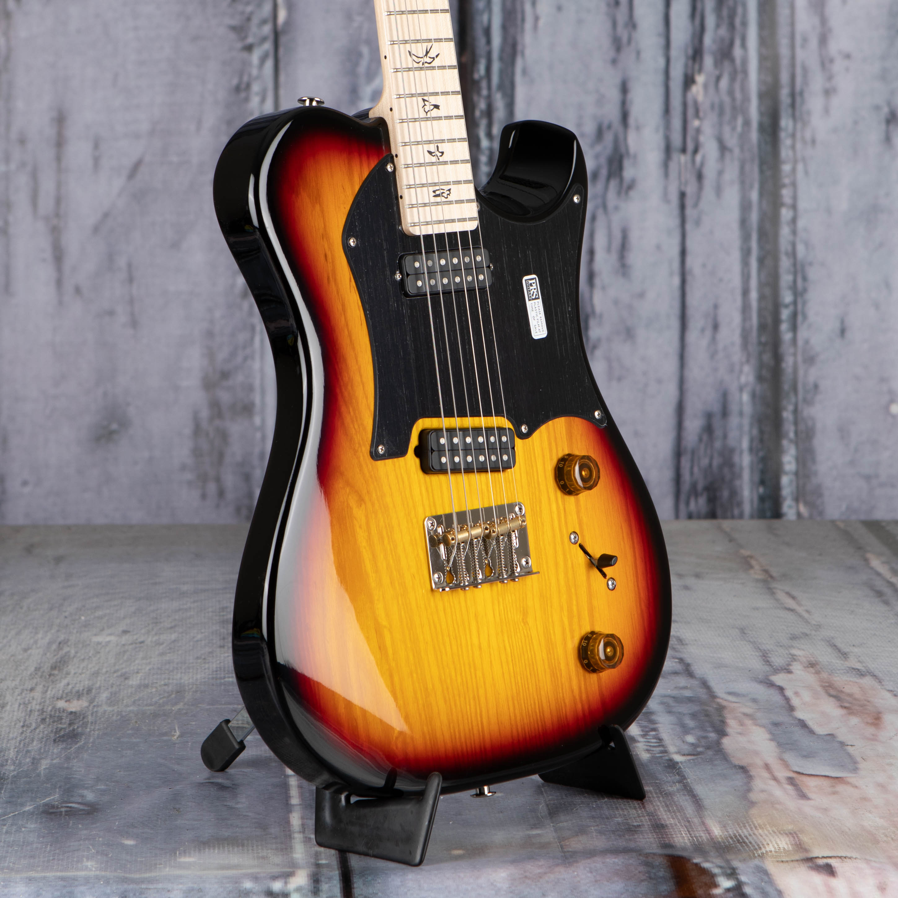 Paul Reed Smith Myles Kennedy Signature Electric Guitar, TriColor Sunburst, angle