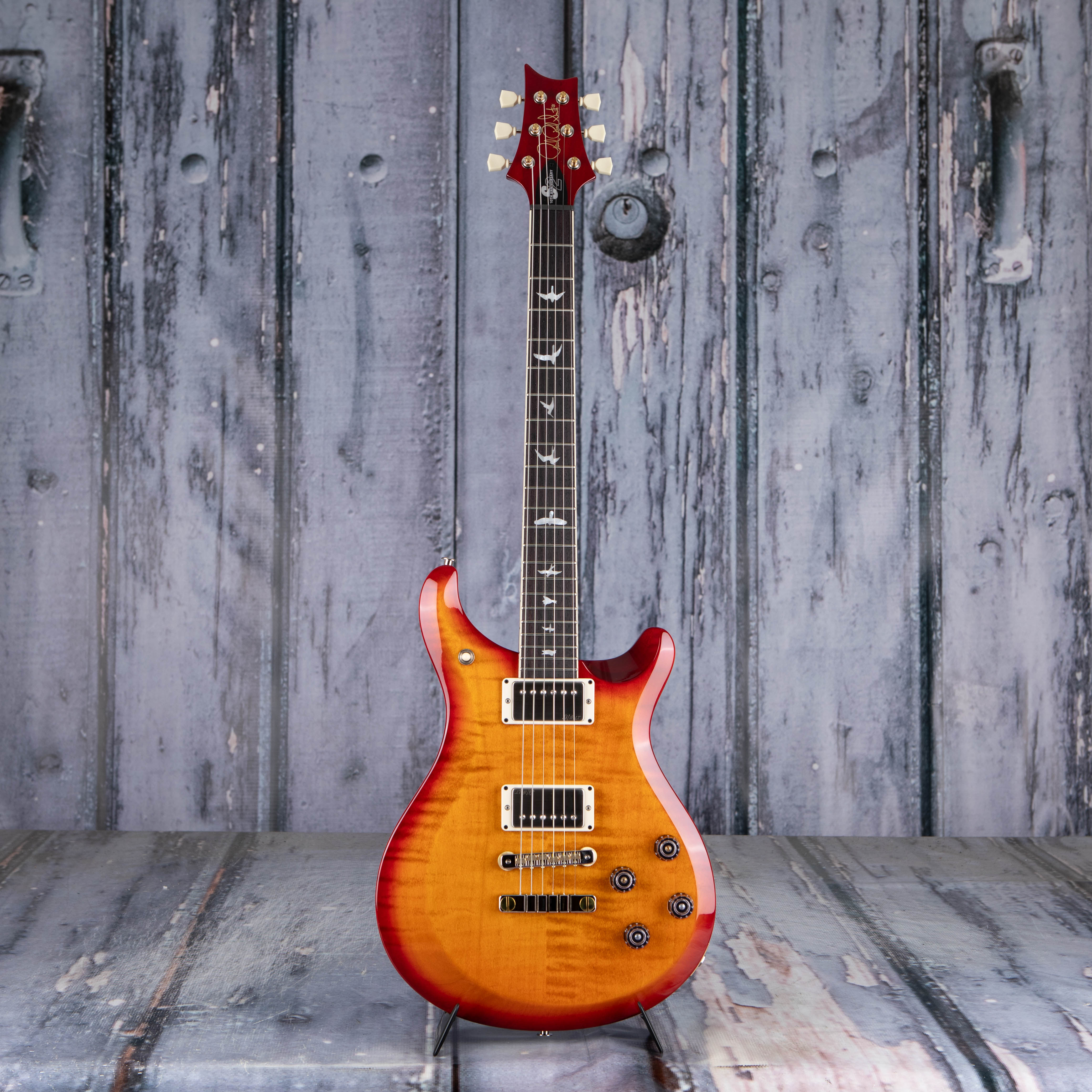 Paul Reed Smith S2 10th Anniversary McCarty 594 Electric Guitar, Dark Cherry Sunburst, front
