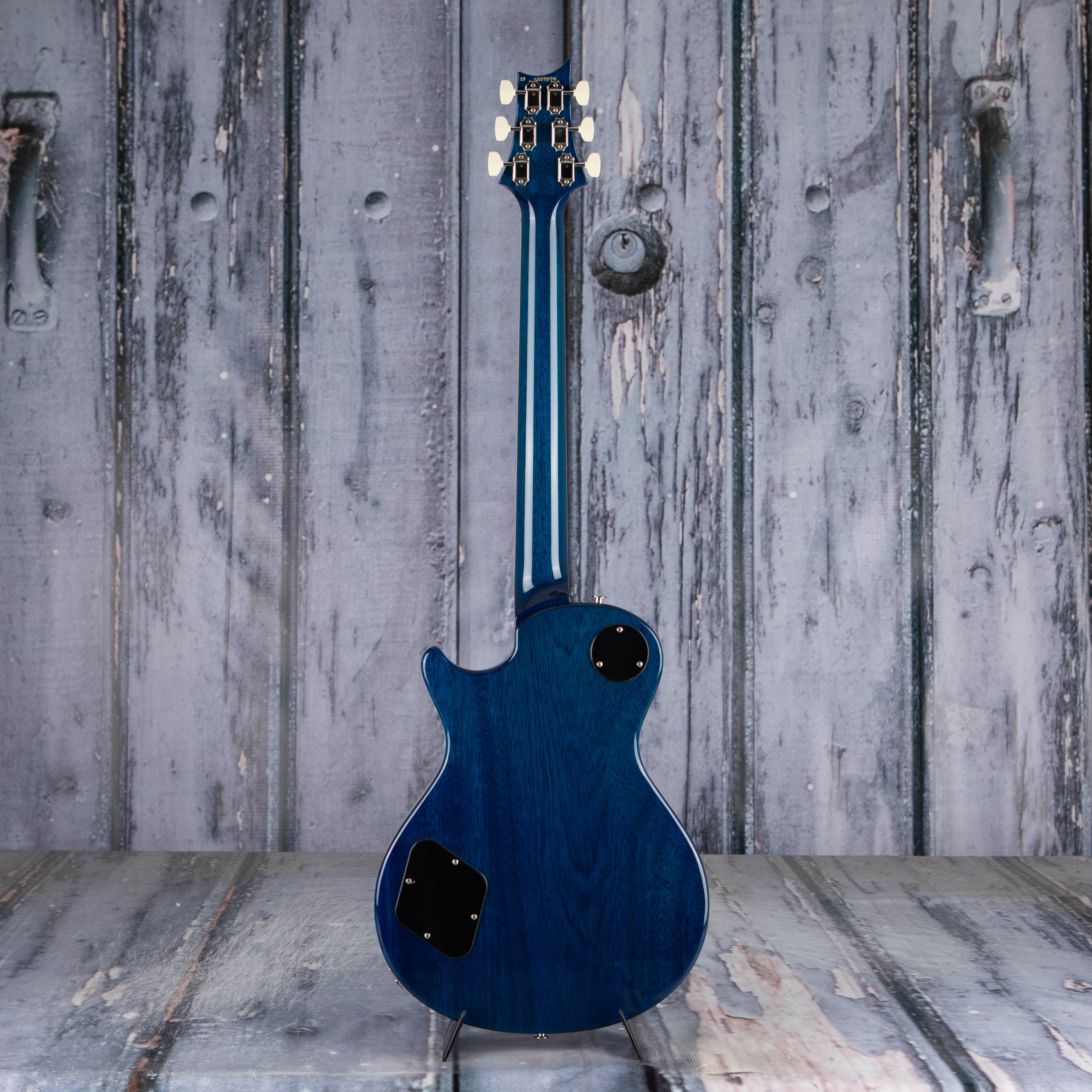 Paul Reed Smith S2 McCarty 594 Singlecut Electric Guitar, Faded Gray Black Blue Burst, back