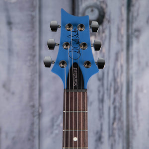 Paul Reed Smith S2 Standard 24 Electric Guitar, Mahi Blue, front headstock