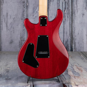 Paul Reed Smith SE CE 24 Standard Satin Electric Guitar, Vintage Cherry, back closeup