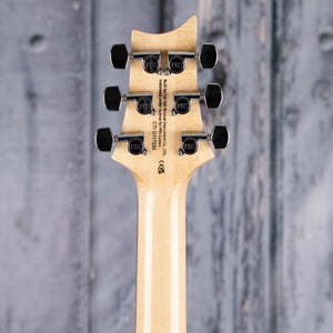 Paul Reed Smith SE Custom 24 Exotic Electric Guitar, Natural, back headstock