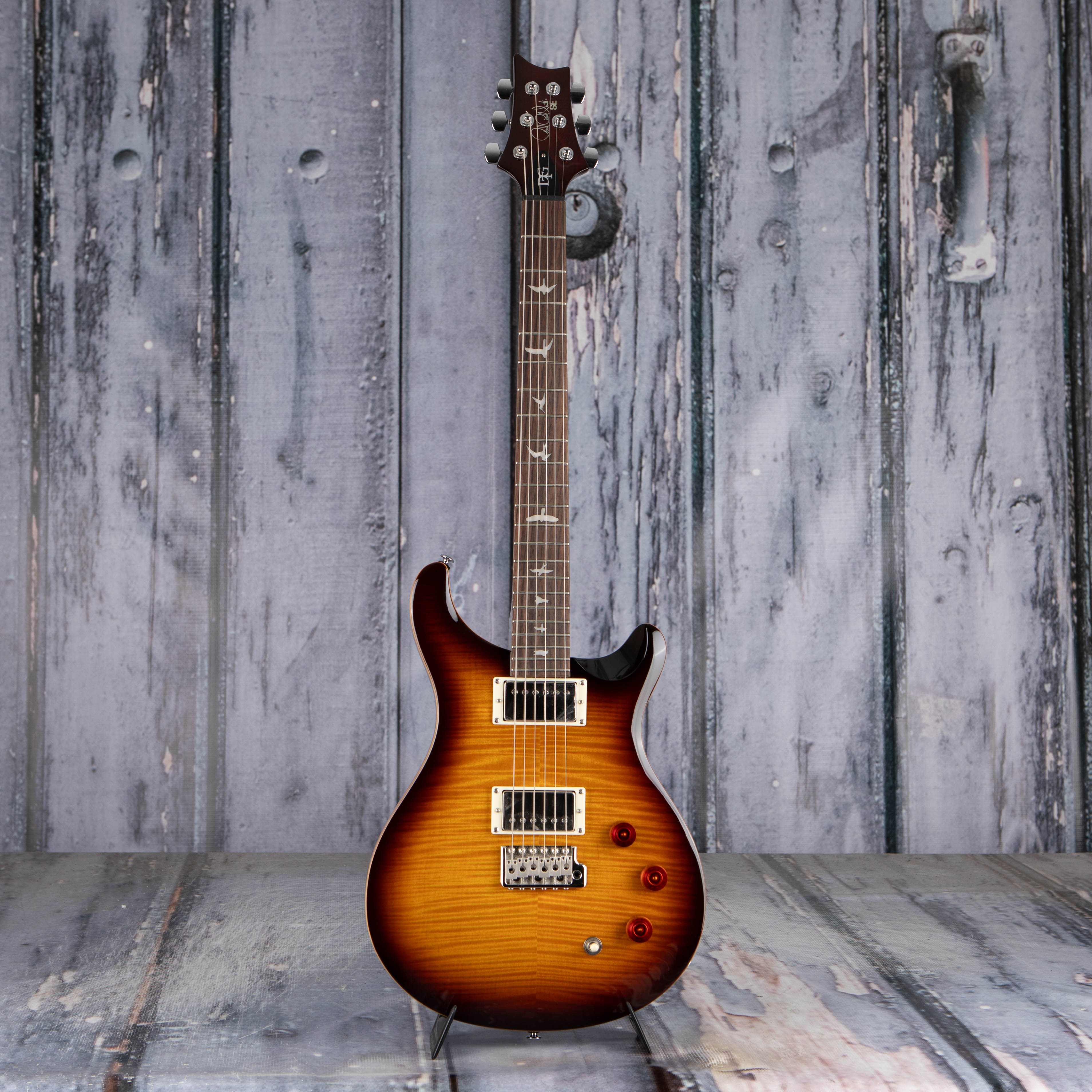 Paul Reed Smith SE DGT David Grissom Signature Electric Guitar, McCarty Tobacco Sunburst, front